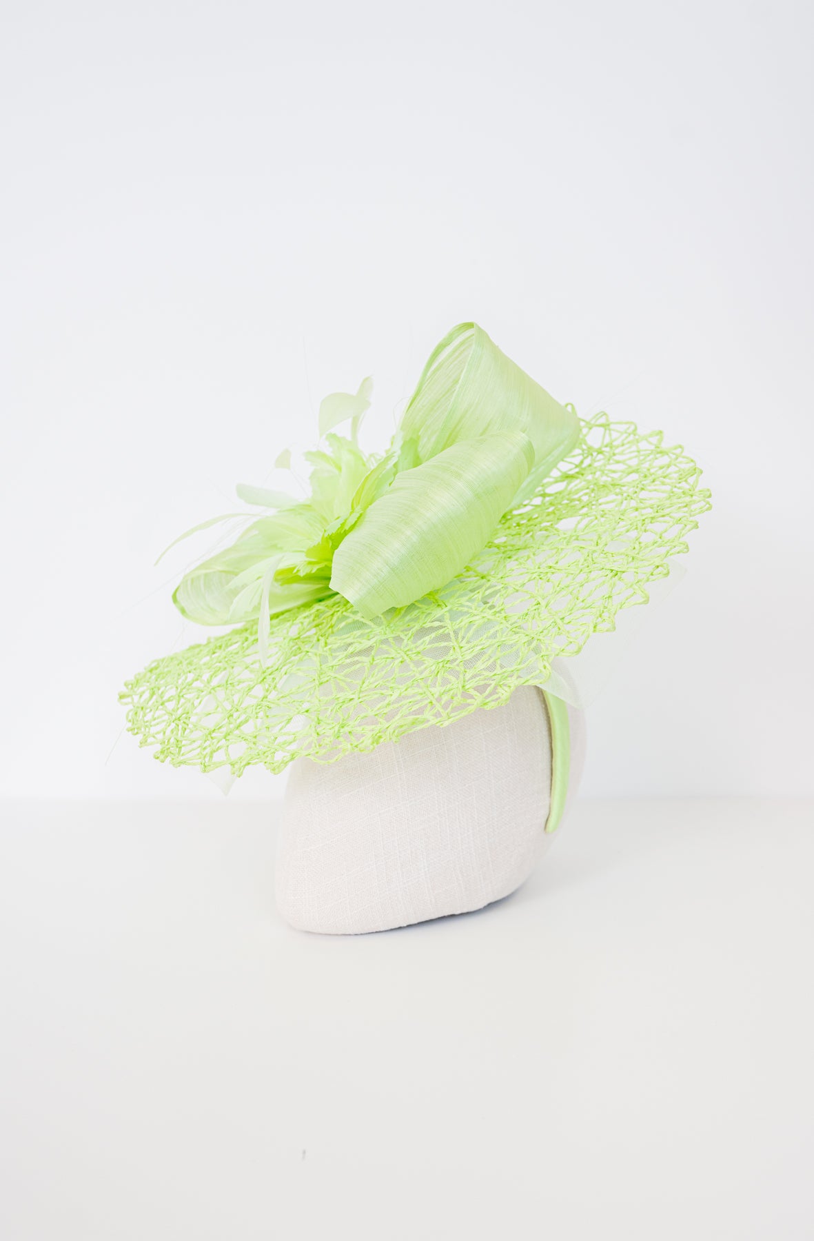 Lime Fascinator