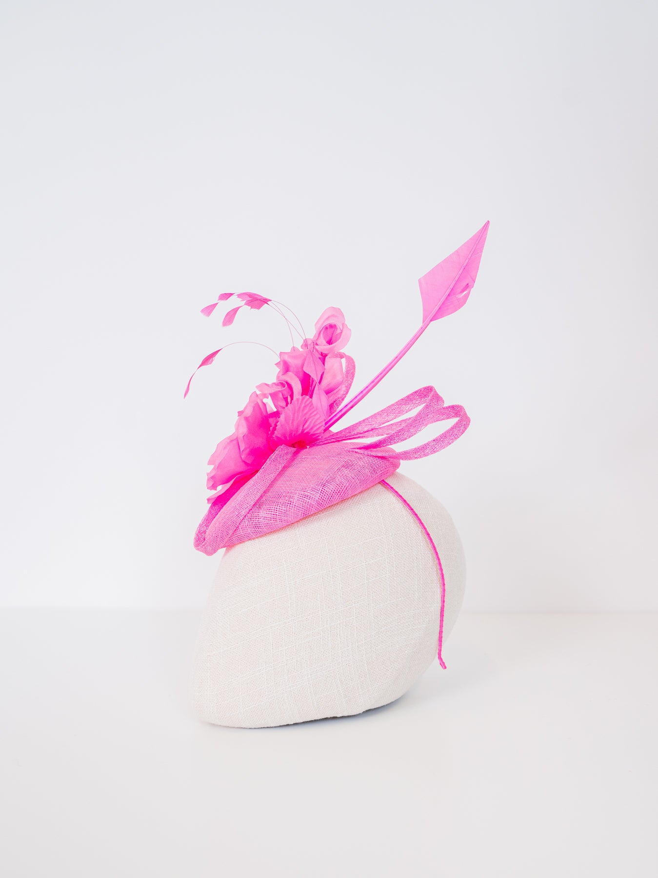 Snoxell & Gwyther Pink Cocktail Hat