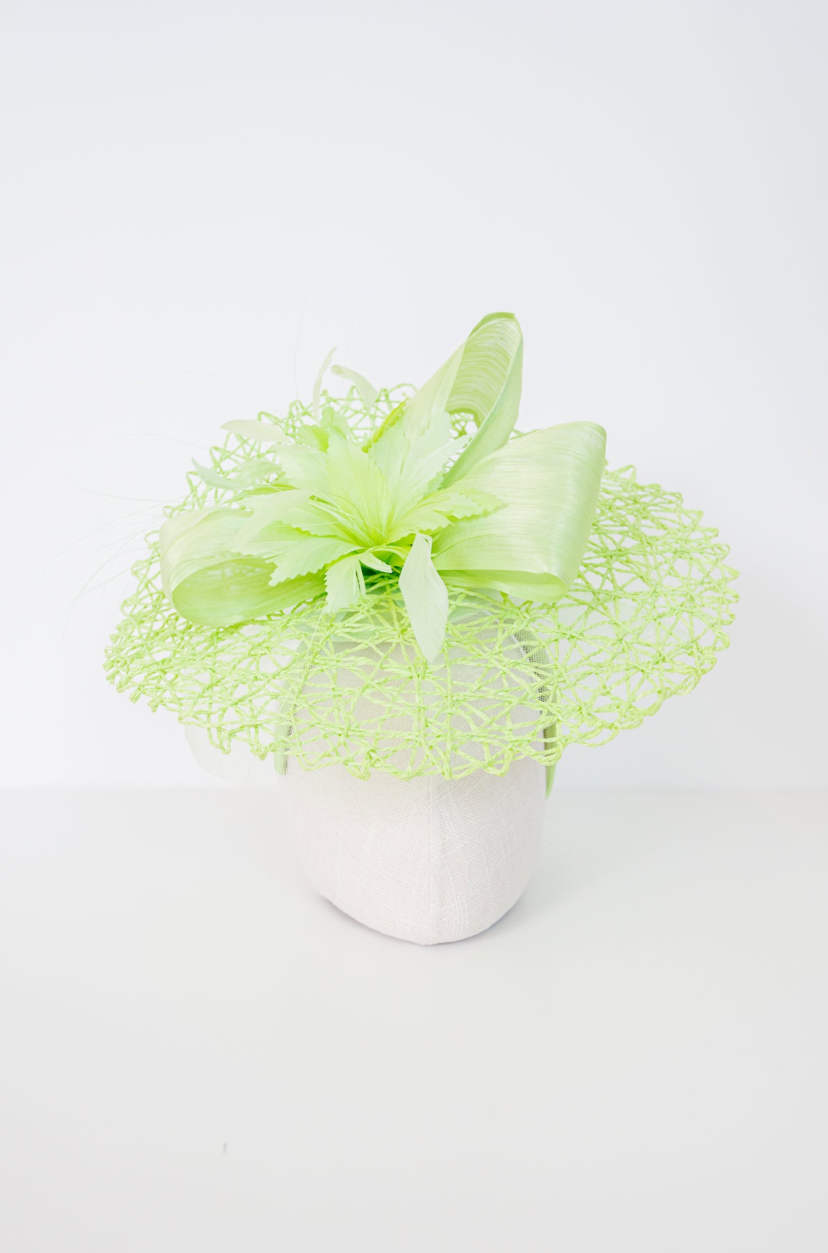 Lime Fascinator