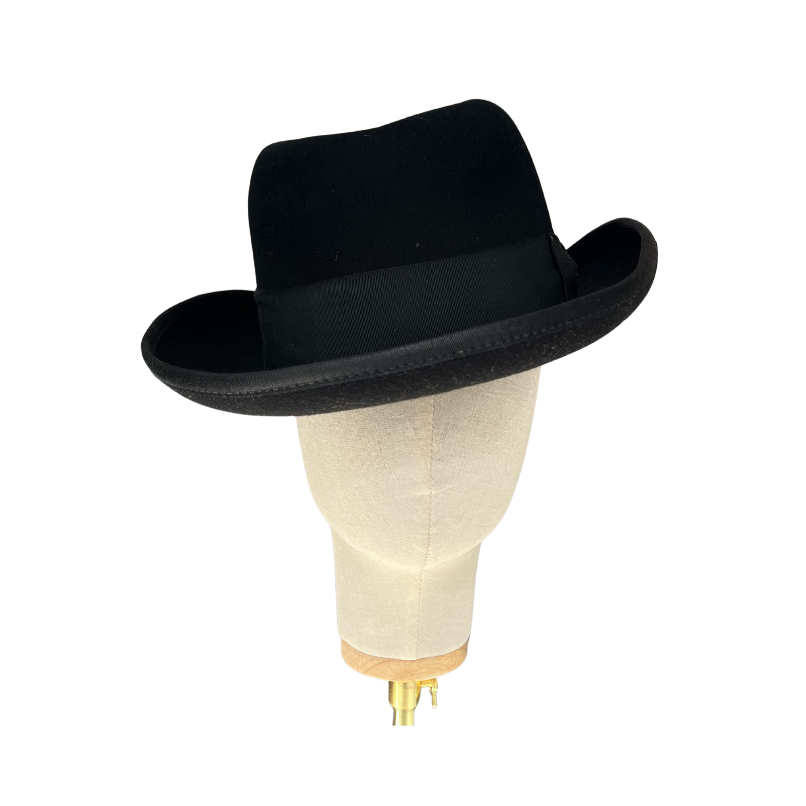 Bailey of Hollywood Godfather Fedora – Classic Black Wool Felt Hat for Distinguished Gentlemen